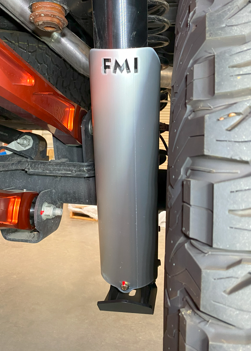 Foutz Motorsports Full Length Aluminum Shock Guard / for Rear Shock - PAIR 2023-2026 Ford F-150 Raptor R 2021-2023 Ford F-150 Raptor