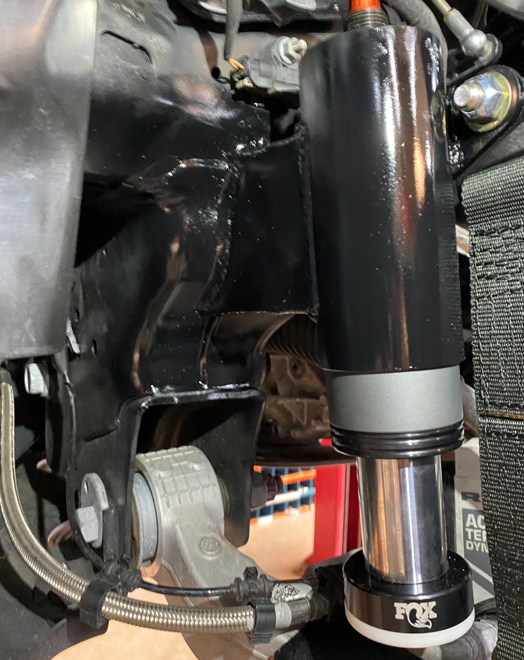 Foutz Motorsports Front Bump Stop & Limit Strap Kit - Stock Lower Arm 2021-2024 Ram 1500 TRX