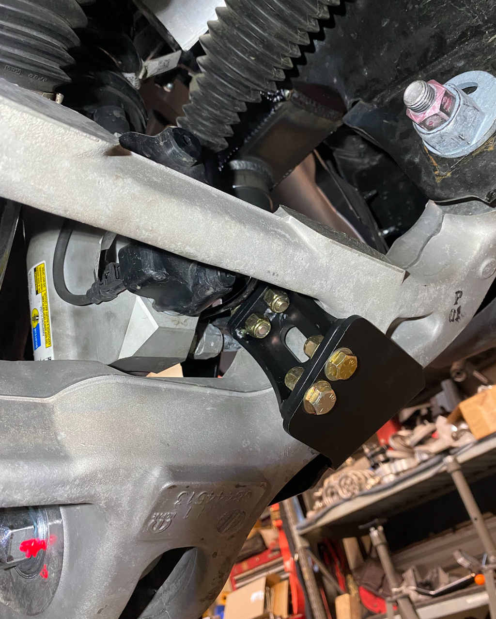 Foutz Motorsports Front Bump Stop & Limit Strap Kit - Stock Lower Arm 2021-2024 Ram 1500 TRX