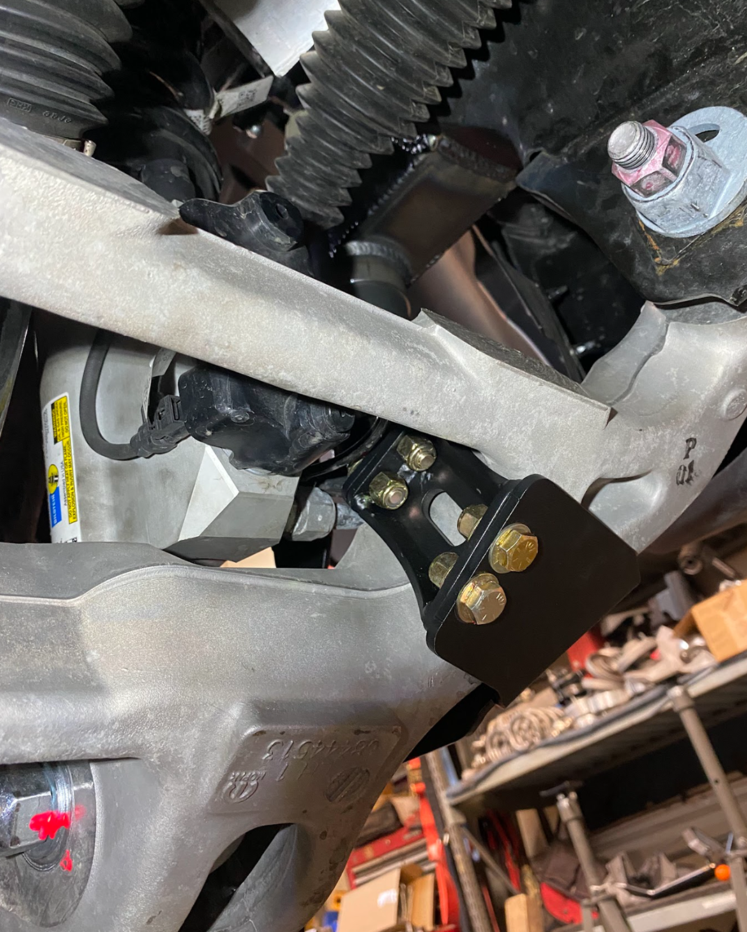 Foutz Motorsports Front Bump Stop & Limit Strap Kit - Stock Lower Arm 2021-2024 Ram 1500 TRX