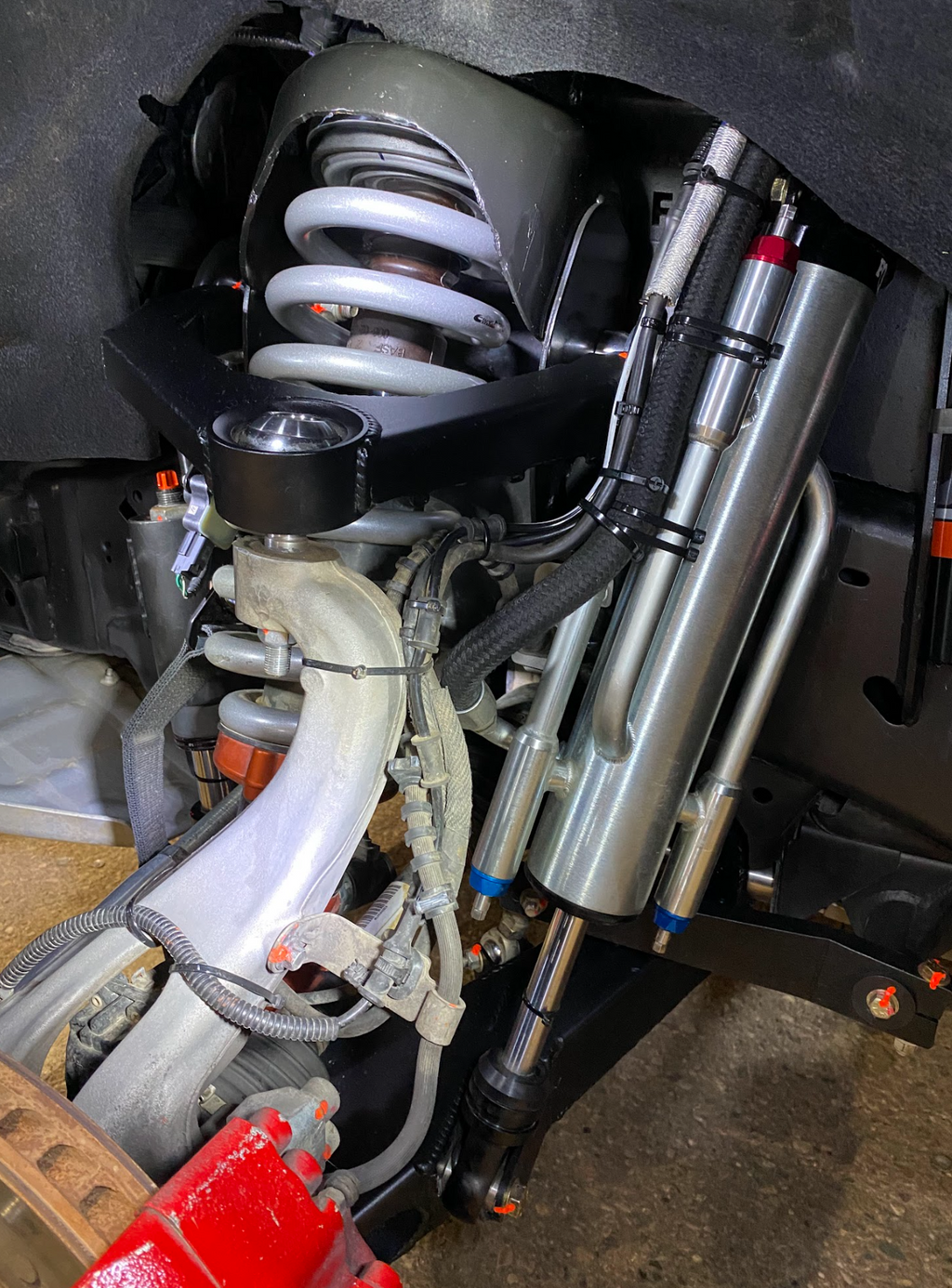 Foutz Motorsports Mid Travel Front Suspension Kit with Fabricated Upper Arm 2021-2024 Ford F-150 Raptor 2023-2024 Ford F-150 Raptor R