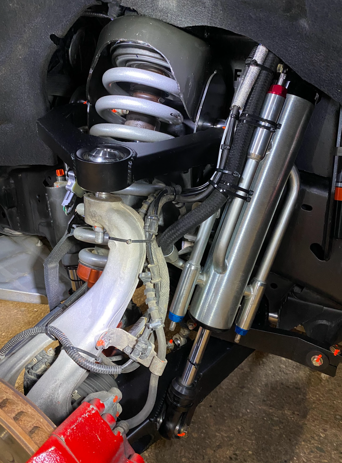 Foutz Motorsports Mid Travel Front Suspension Kit with Fabricated Upper Arm 2021-2024 Ford F-150 Raptor 2023-2024 Ford F-150 Raptor R