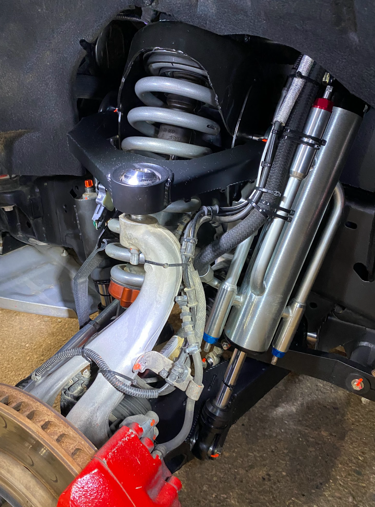 Foutz Motorsports Mid Travel Front Suspension Kit with Fabricated Upper Arm 2021-2024 Ford F-150 Raptor 2023-2024 Ford F-150 Raptor R