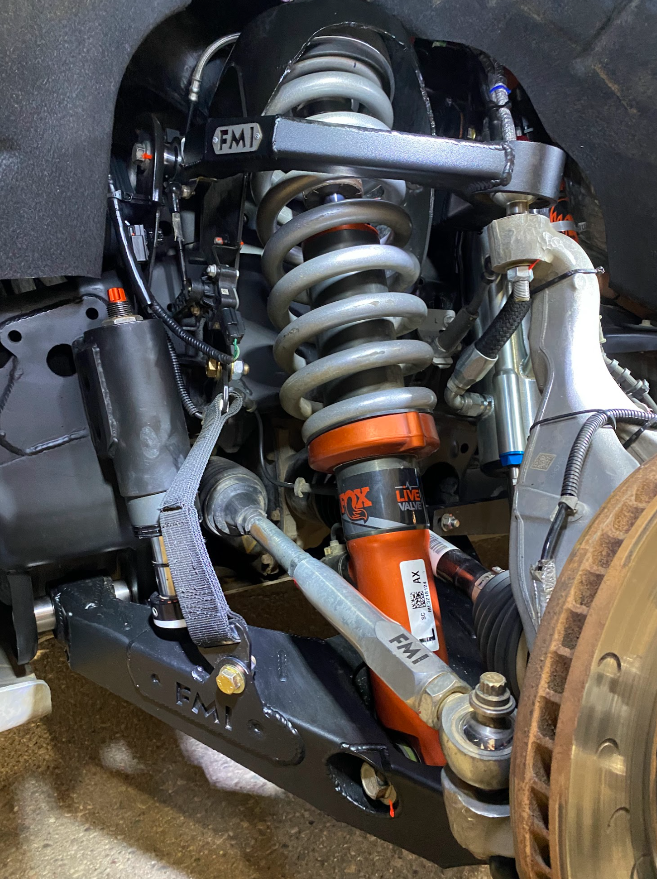 Foutz Motorsports Mid Travel Front Suspension Kit with Fabricated Upper Arm 2021-2024 Ford F-150 Raptor 2023-2024 Ford F-150 Raptor R