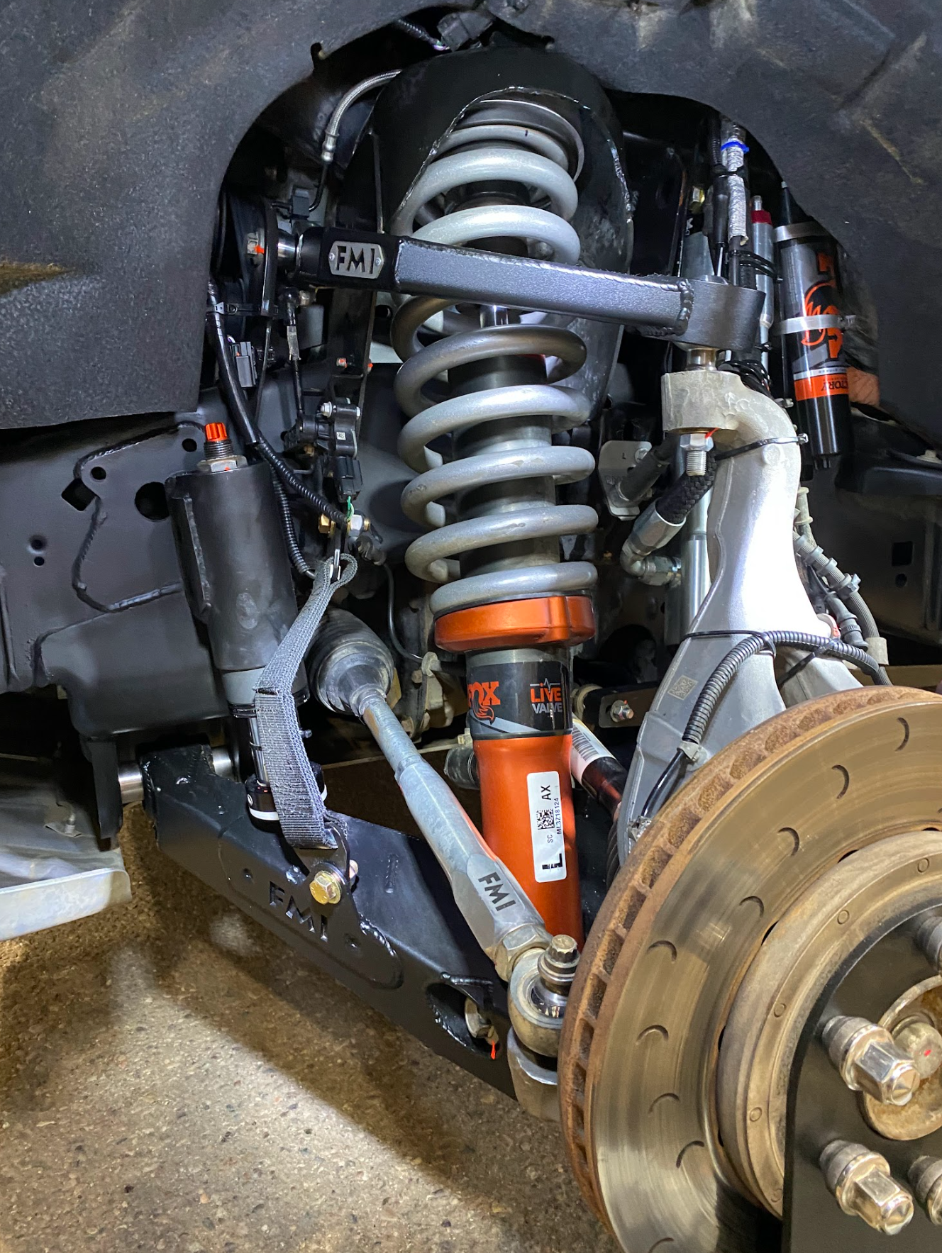 Foutz Motorsports Mid Travel Front Suspension Kit with Fabricated Upper Arm 2021-2024 Ford F-150 Raptor 2023-2024 Ford F-150 Raptor R