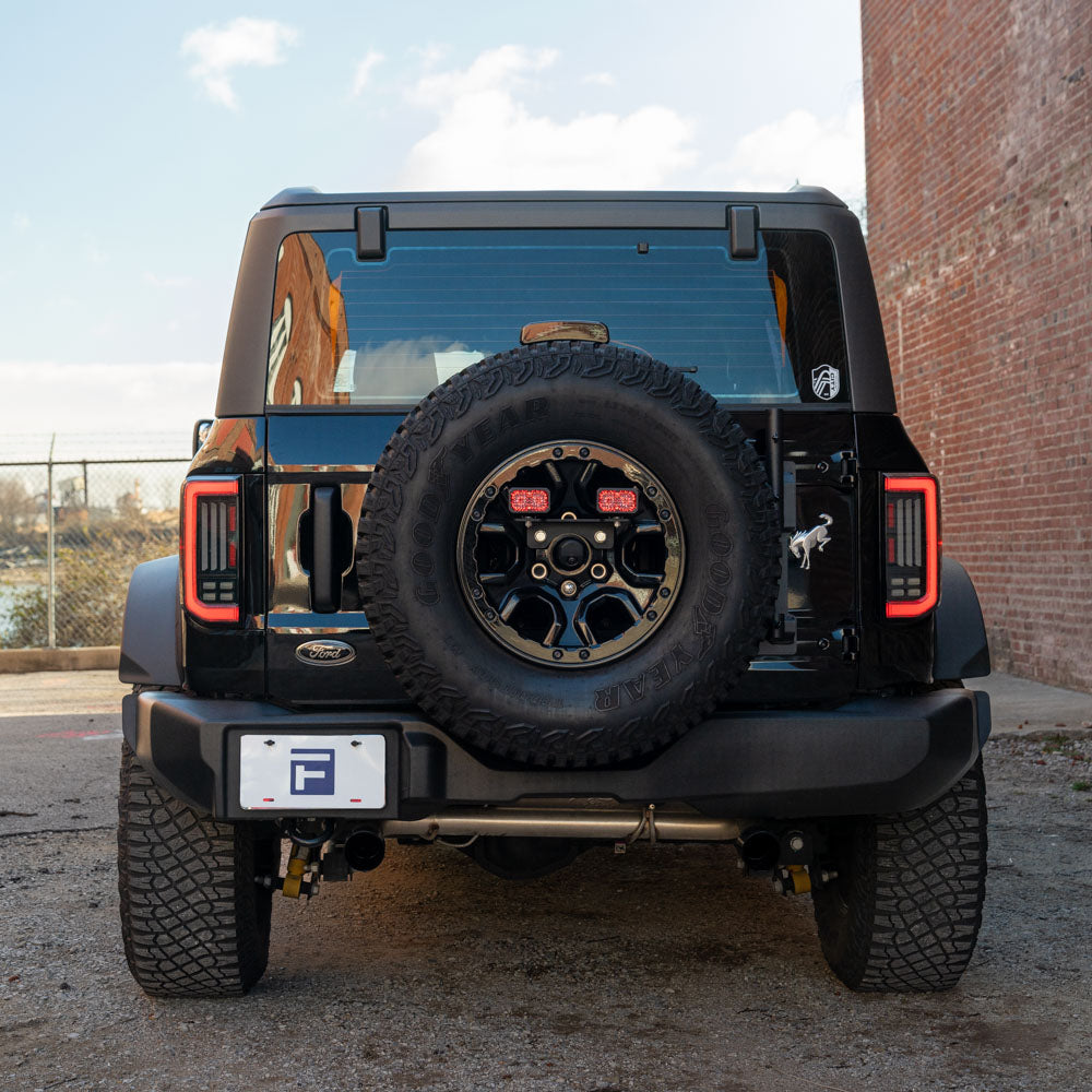 2021-2025 Ford Bronco LED Tail Lights (Red or Smoked), Pair - Apollo Off-Road