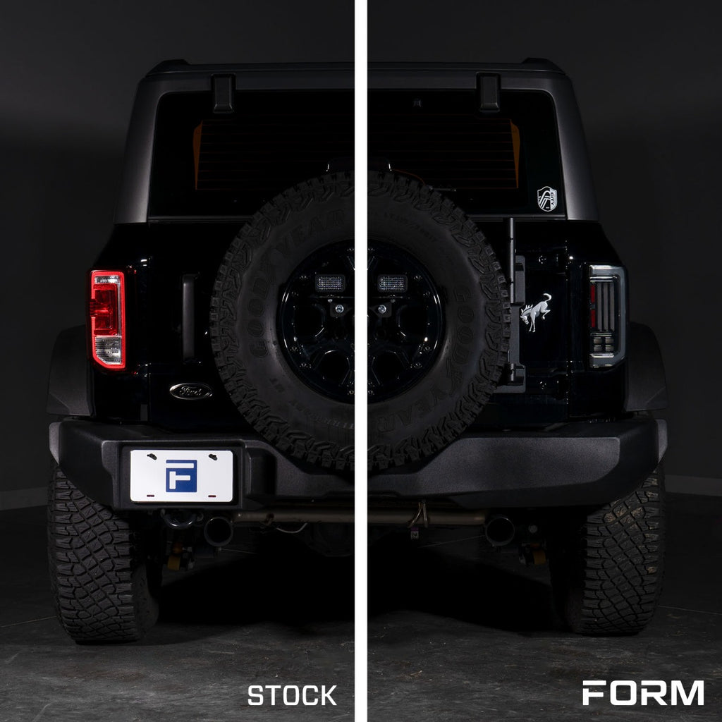 2021-2025 Ford Bronco LED Tail Lights (Red or Smoked), Pair - Apollo Off-Road