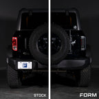 2021-2025 Ford Bronco LED Tail Lights (Red or Smoked), Pair - Apollo Off-Road