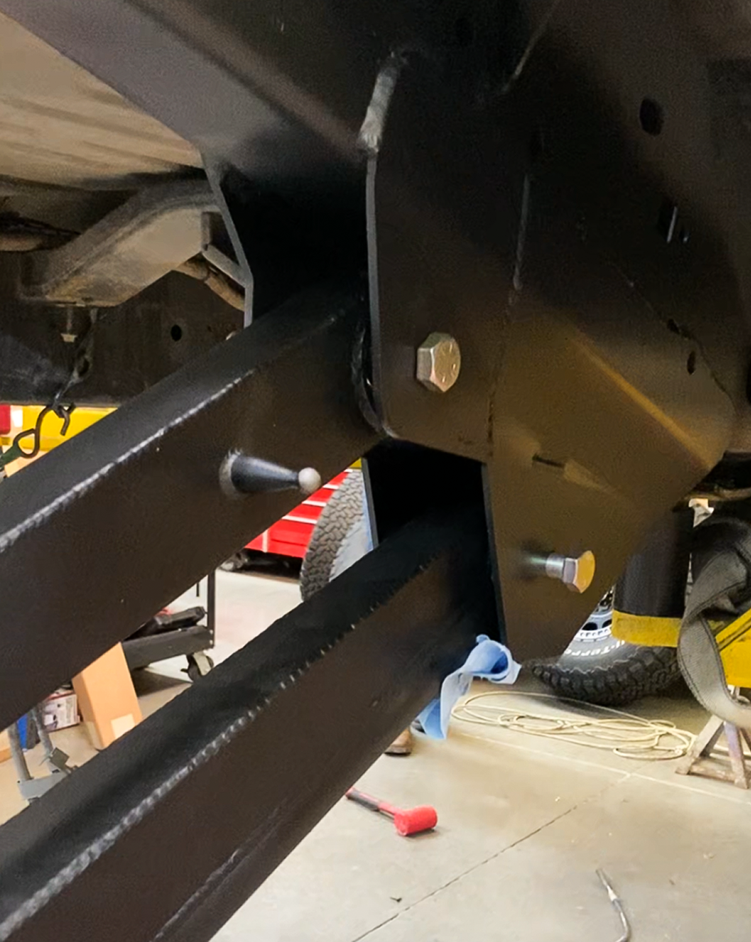Foutz Motorsports 5-Link Rear Arm Frame Mount Kit 2021-2023 Ford F-150 Raptor