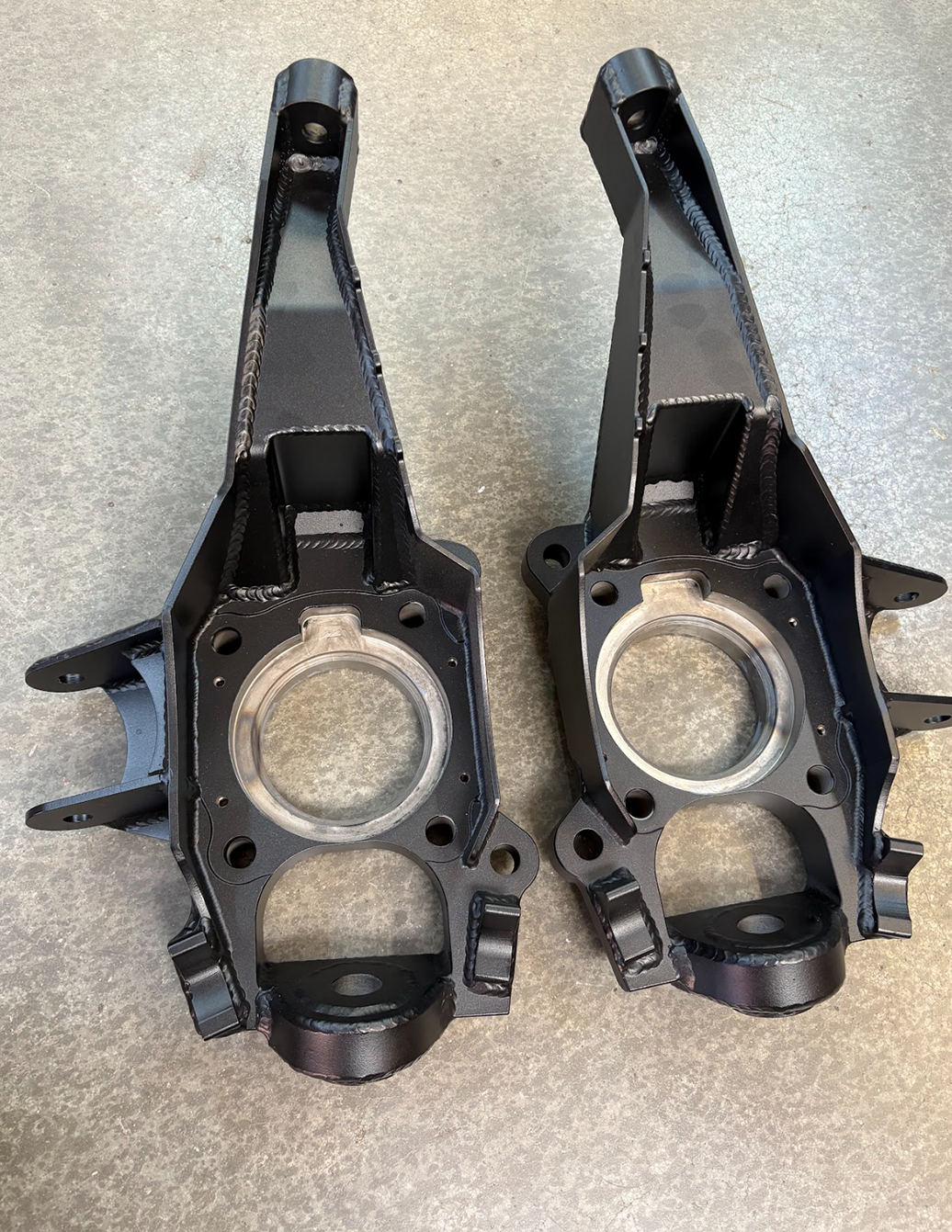 Foutz Motorsports Fabricated Front Spindle kit 2021-2025 Ford F-150 Raptor 2023-2025 Ford F-150 Raptor R