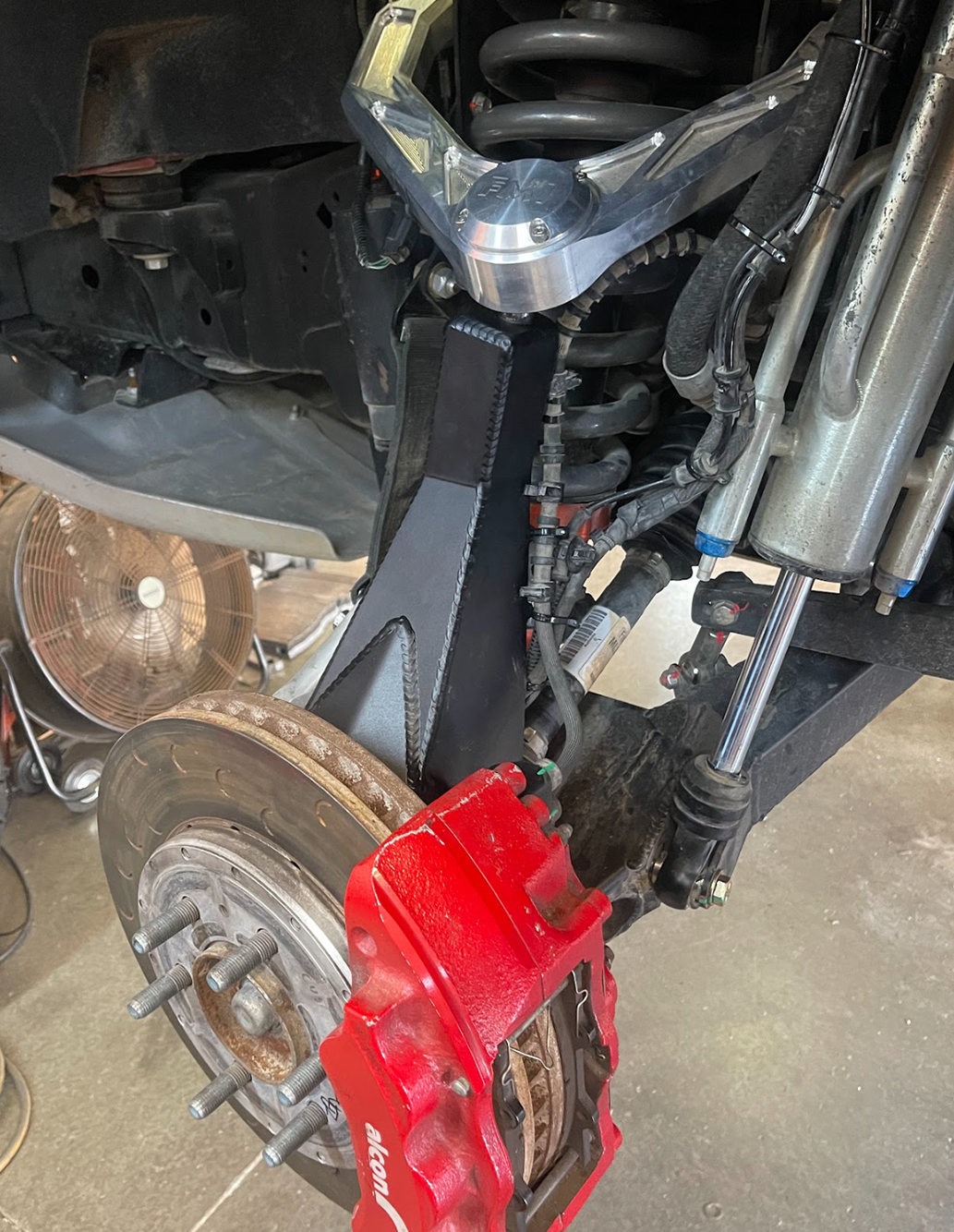 Foutz Motorsports Fabricated Front Spindle kit 2021-2025 Ford F-150 Raptor 2023-2025 Ford F-150 Raptor R