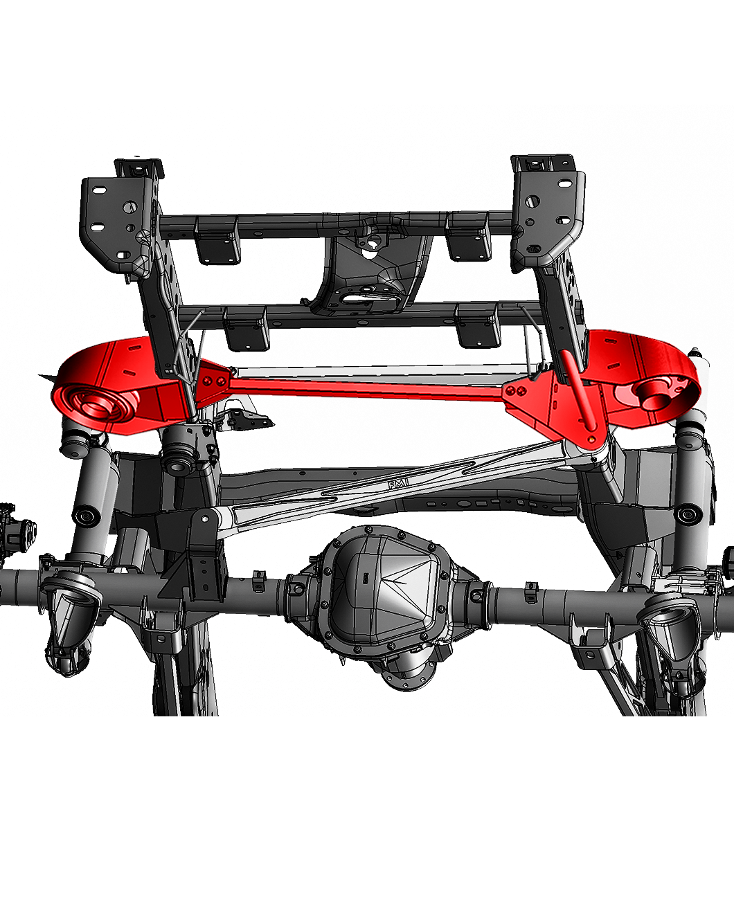 Foutz Motorsports Rear Spring & Panhard Bar Mount Kit 2021-2023 Ford F-150 Raptor