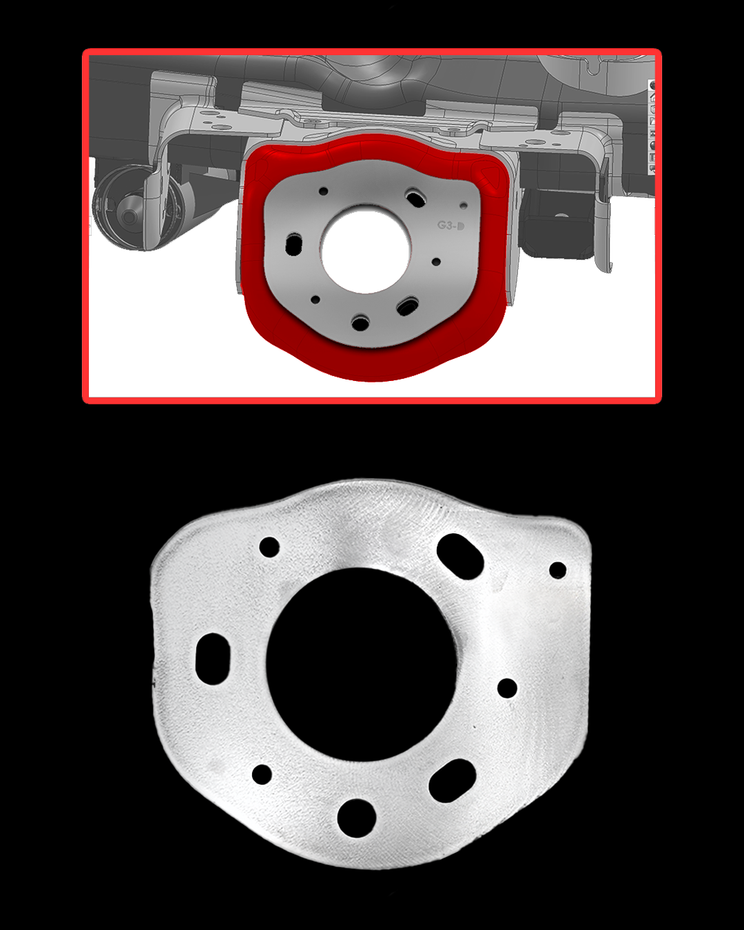 Foutz Motorsports Coil Bucket Reinforcement Plate Kit 2021-2023 Ford F-150 Raptor