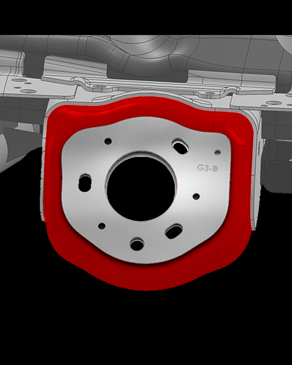 Foutz Motorsports Coil Bucket Reinforcement Plate Kit 2021-2023 Ford F-150 Raptor