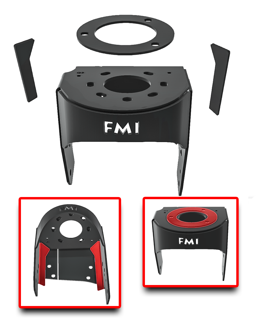 Foutz Motorsports Fabricated Coil Bucket Replacement Kit 2021-2023 Ford F-150 Raptor