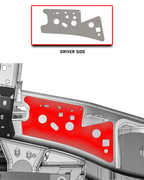 Foutz Motorsports Front Frame Reinforcement Plates 2021-2026 Ford F-150 Raptor