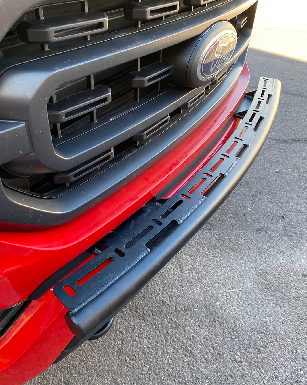 Foutz Motorsports Front Light Mount for Stock Bumper 2021-2023 Ford F-150