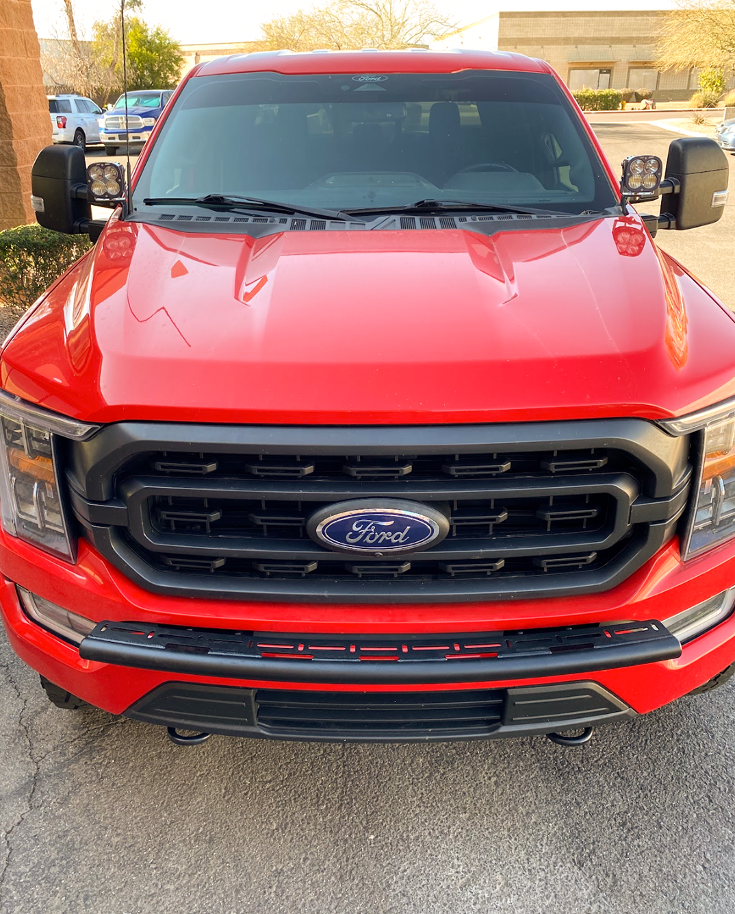 Foutz Motorsports Front Light Mount for Stock Bumper 2021-2023 Ford F-150