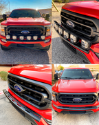 Foutz Motorsports Front Light Mount for Stock Bumper 2021-2023 Ford F-150