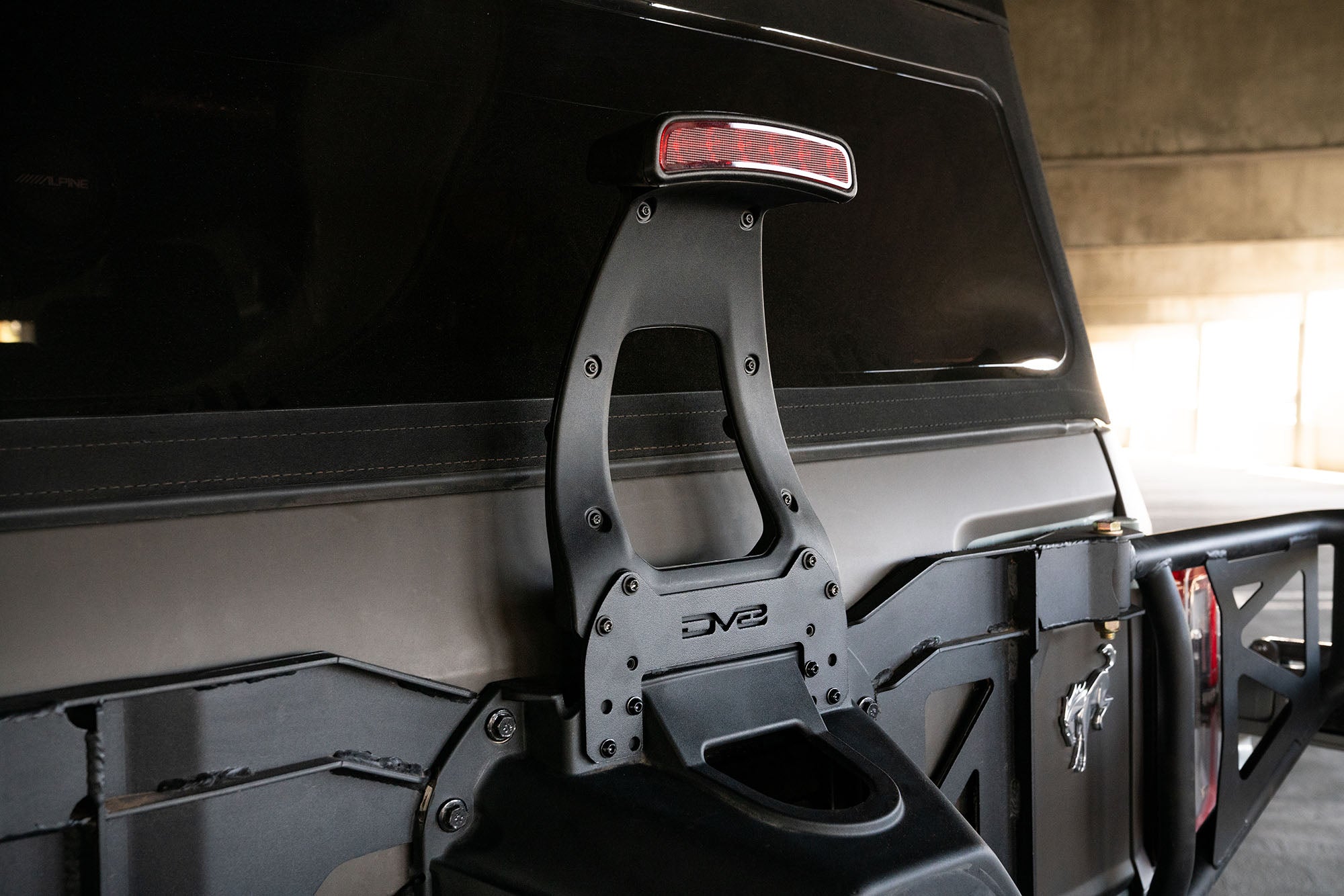 2021-22 Ford Bronco 3rd Brake Light Extension Bracket - Apollo Off-Road
