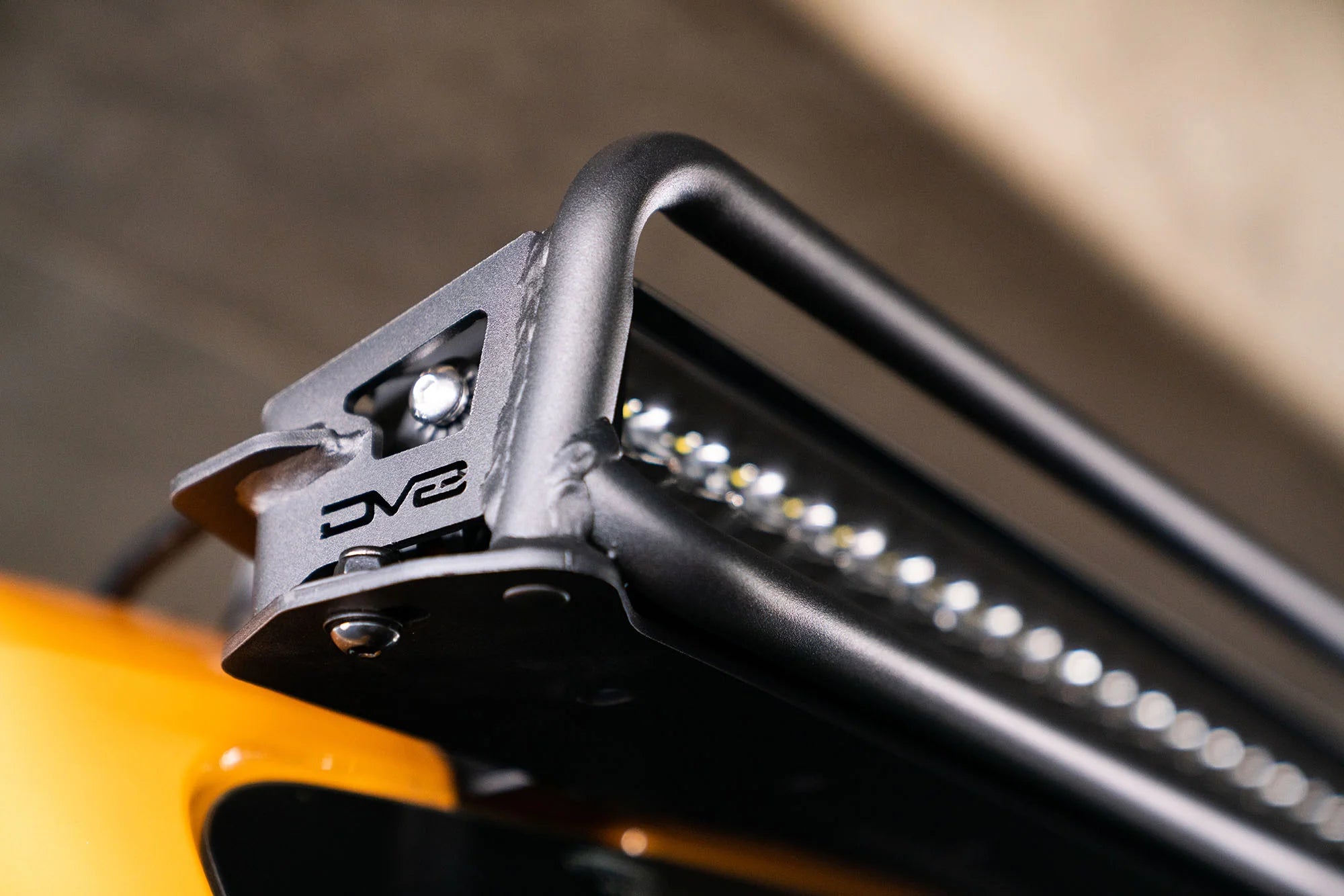 2021-22 Ford Bronco; 52-Inch Straight LED Light Bar Mount - Apollo Off-Road