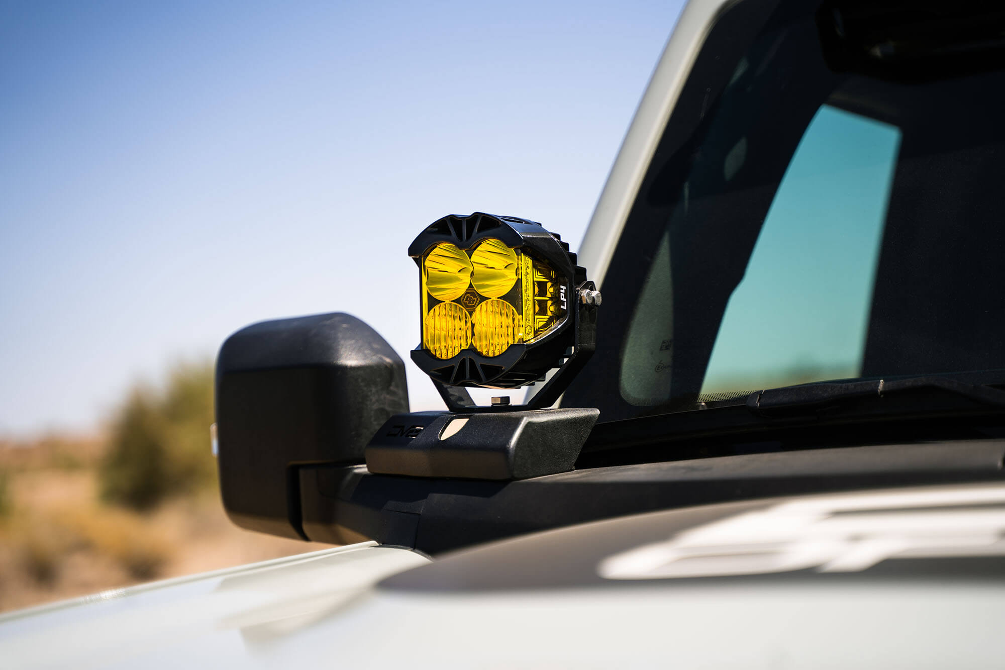 2021-22 Ford Bronco A-Pillar Pod Light Mounts - Apollo Off-Road