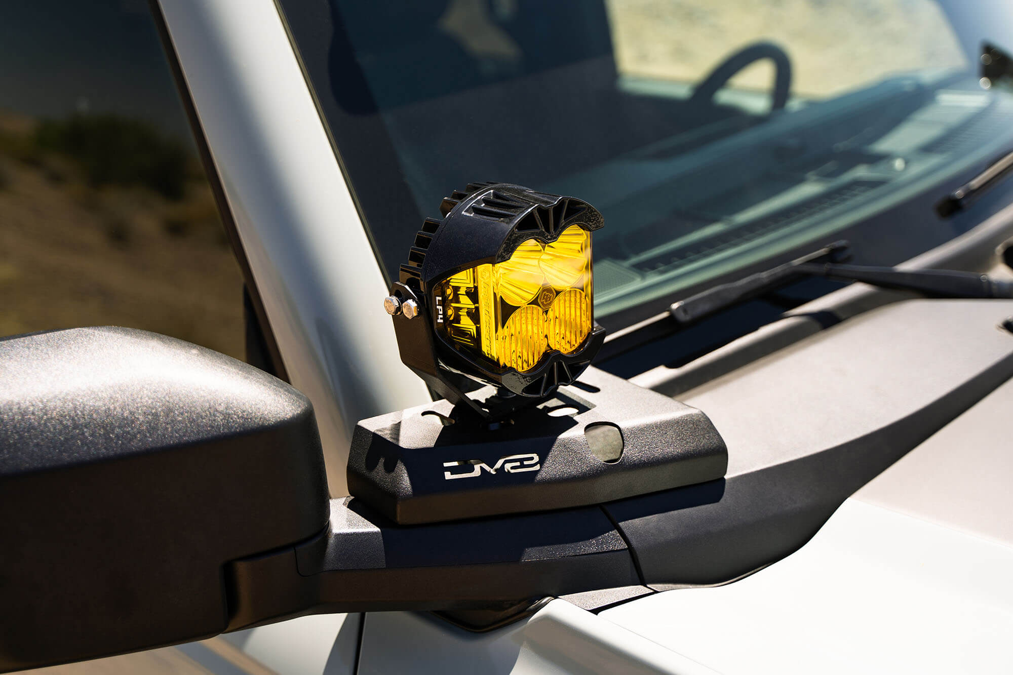 2021-22 Ford Bronco A-Pillar Pod Light Mounts - Apollo Off-Road