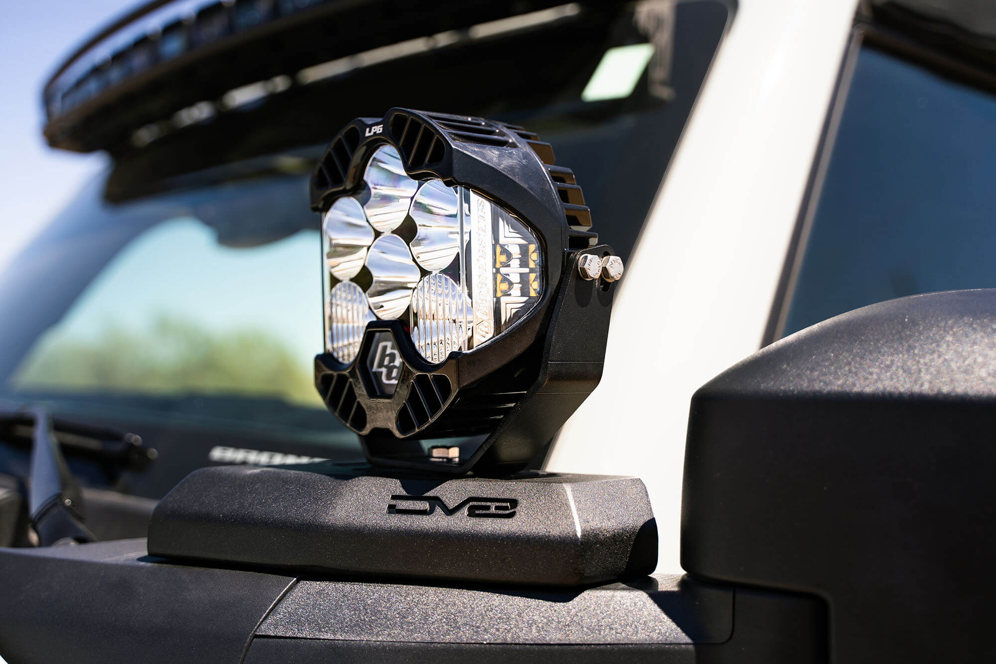 2021-22 Ford Bronco A-Pillar Pod Light Mounts - Apollo Off-Road