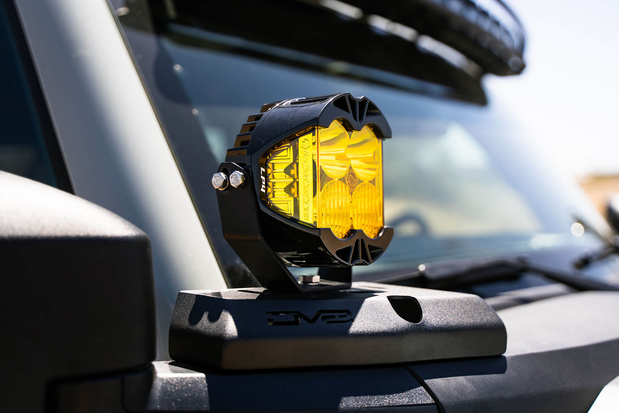 2021-22 Ford Bronco A-Pillar Pod Light Mounts - Apollo Off-Road