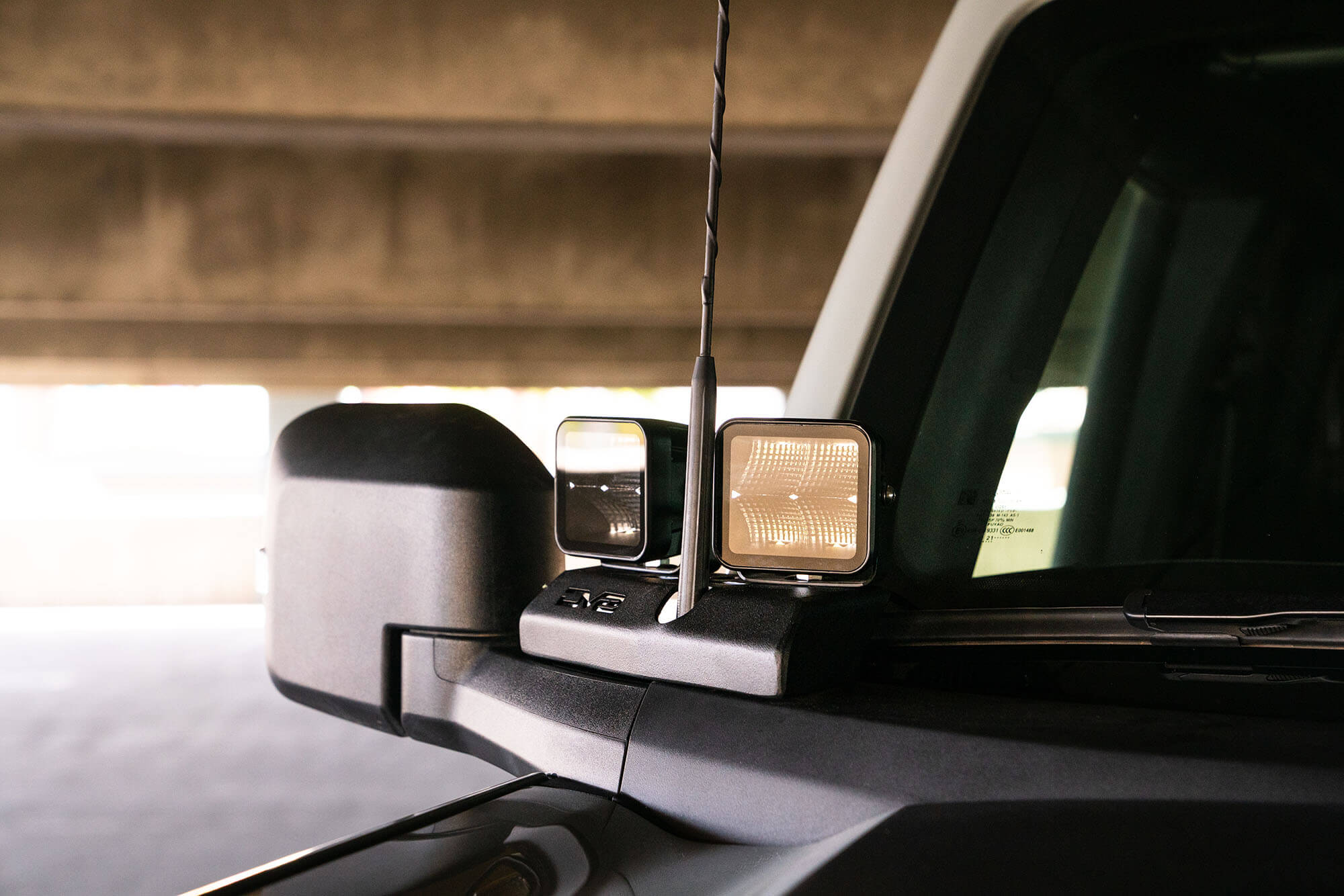 2021-22 Ford Bronco A-Pillar Pod Light Mounts - Apollo Off-Road