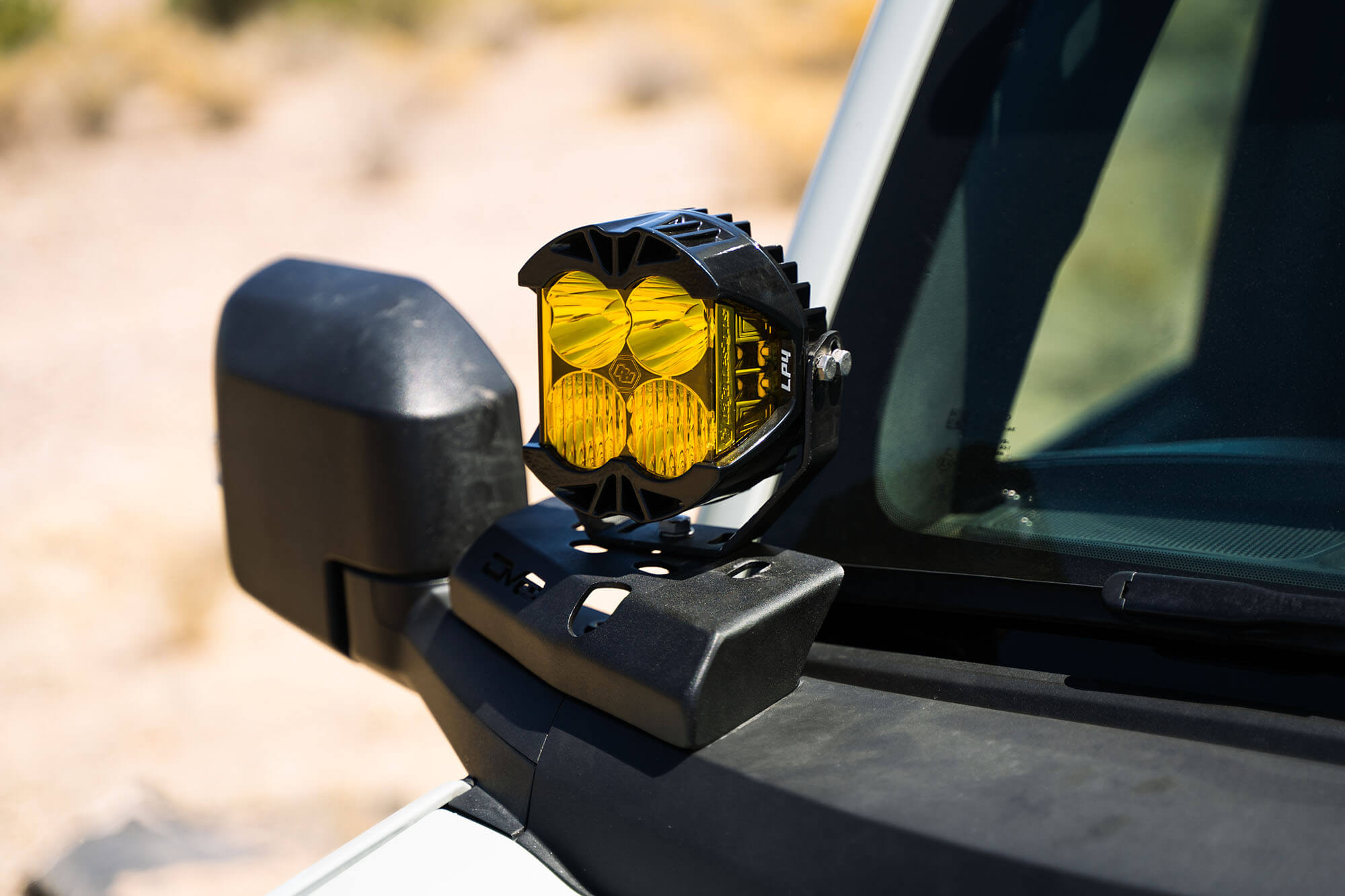 2021-22 Ford Bronco A-Pillar Pod Light Mounts - Apollo Off-Road