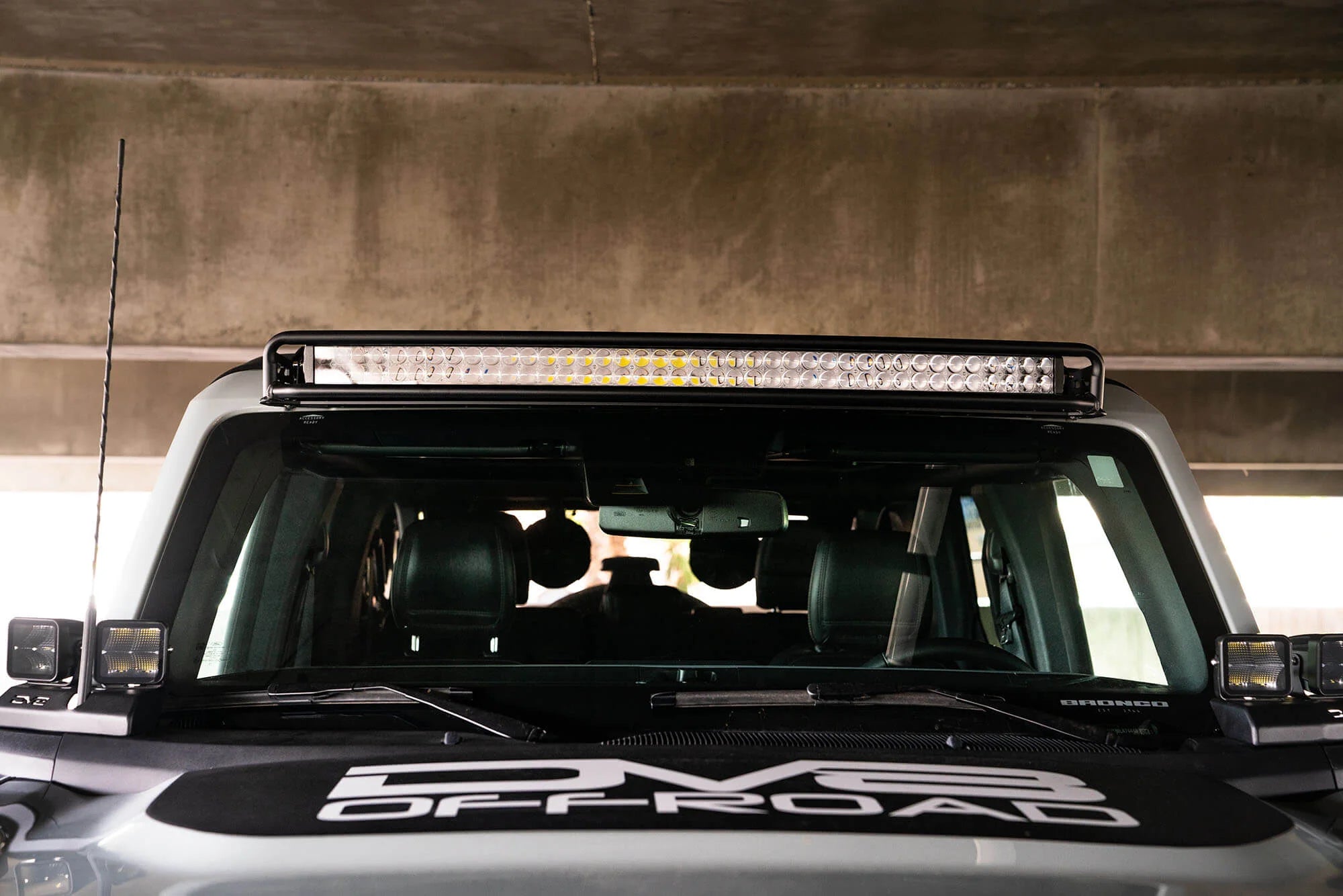2021-22 Ford Bronco - Curved Light Bracket for 12 3-Inch Pod Lights - Apollo Off-Road