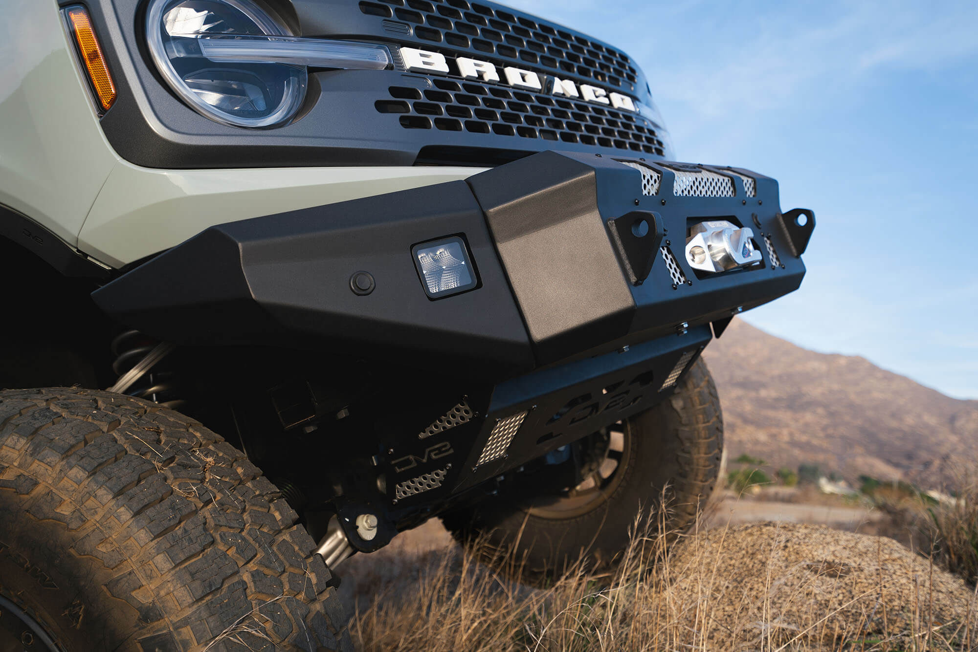 2021-22 Ford Bronco; Steel Front Skid Plate - Apollo Off-Road