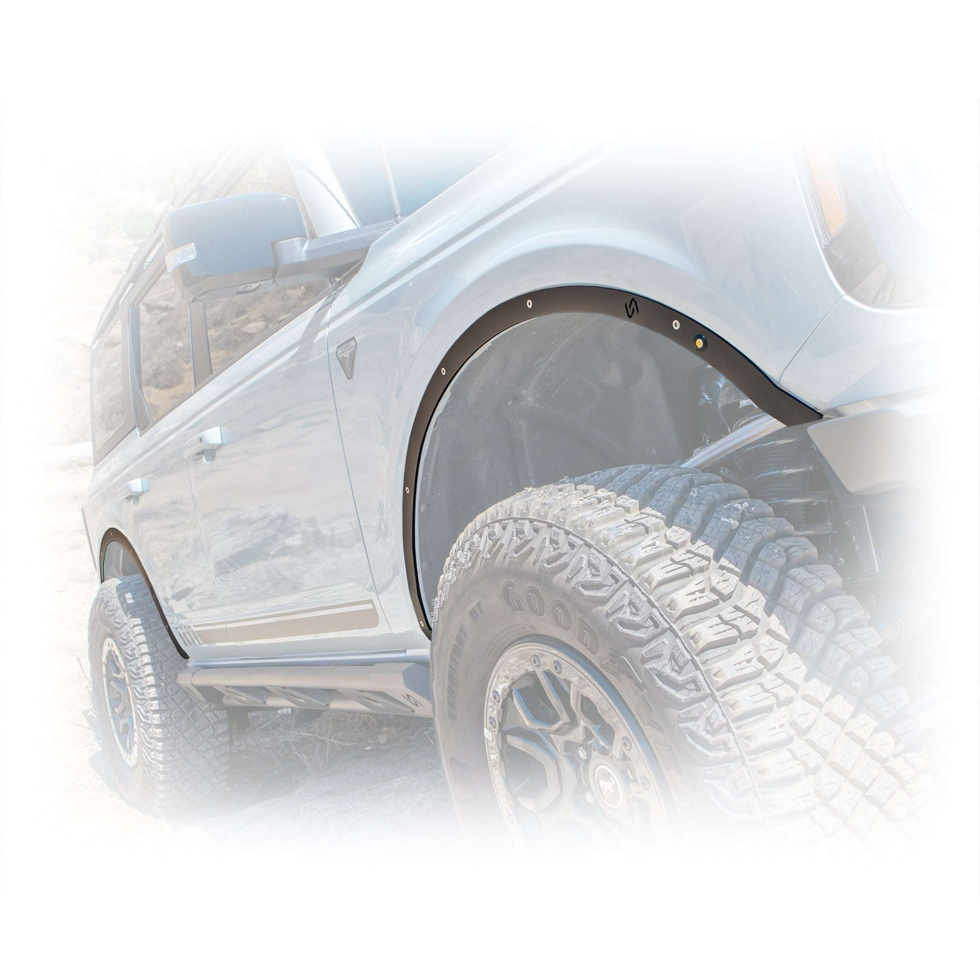Fender Delete with Lights for Ford Bronco