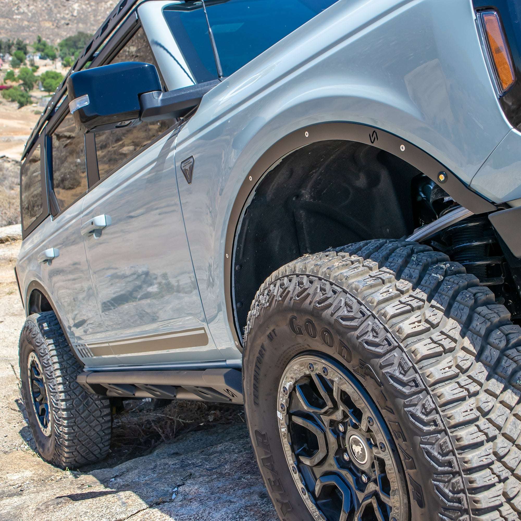 Fender Delete with Lights for Ford Bronco
