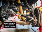 Foutz Motorsports HOSS Billet Half Tie Rod Kit 2021-2026 Ford Bronco