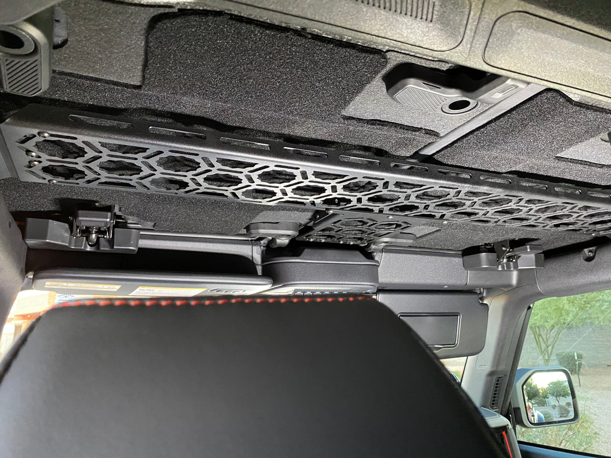 Foutz Motorsports Inside Roof Mount (across front seats with short front panel) by Adapt-A-Panel 2021-2026 Ford Bronco