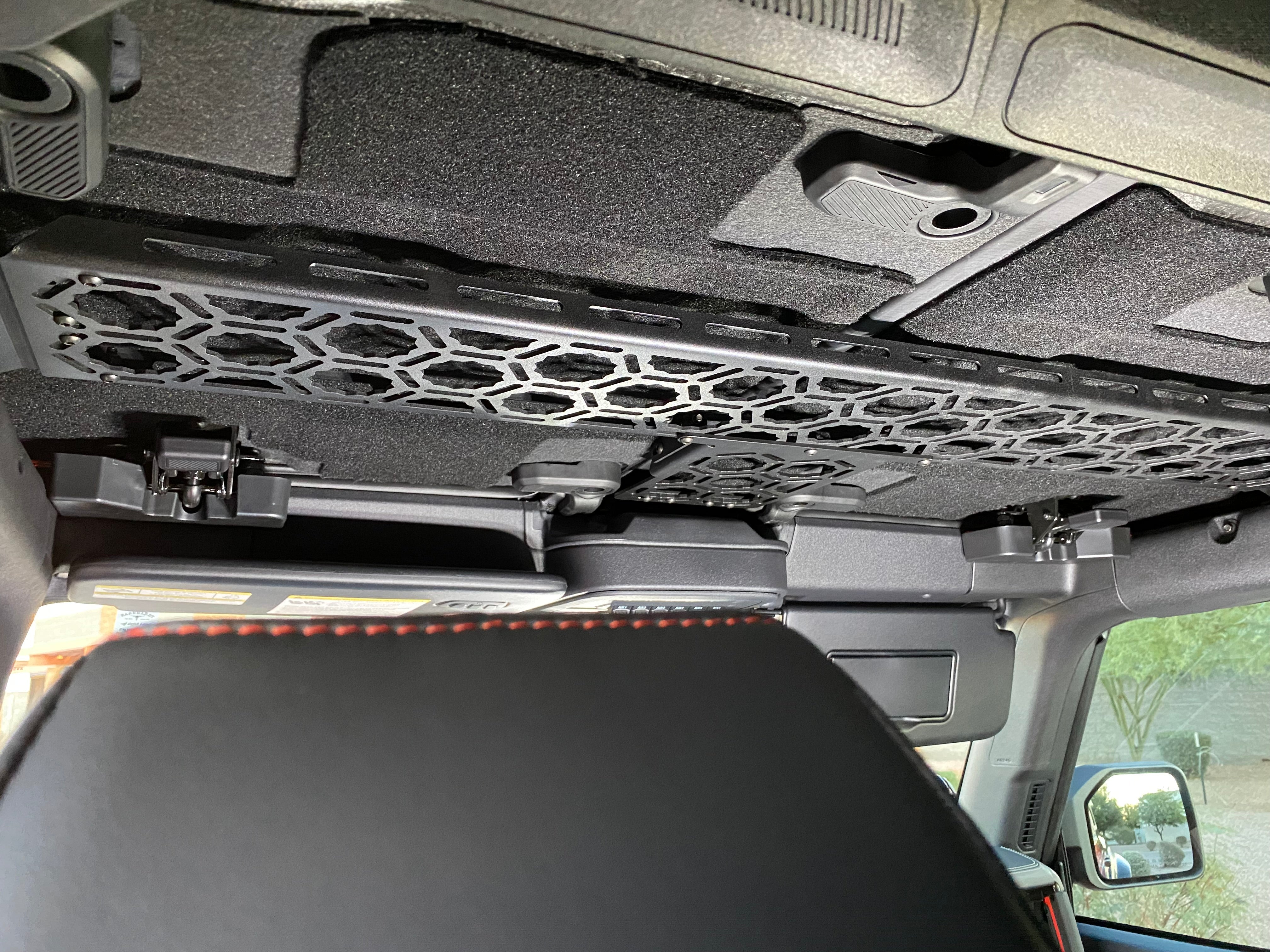 Foutz Motorsports Inside Roof Mount (across front seats with short front panel) by Adapt-A-Panel 2021-2026 Ford Bronco