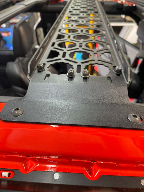 Foutz Motorsports Inside Roof Panel Mount (across front section) by Adapt-A-Panel 2022-2026 Ford Bronco Raptor