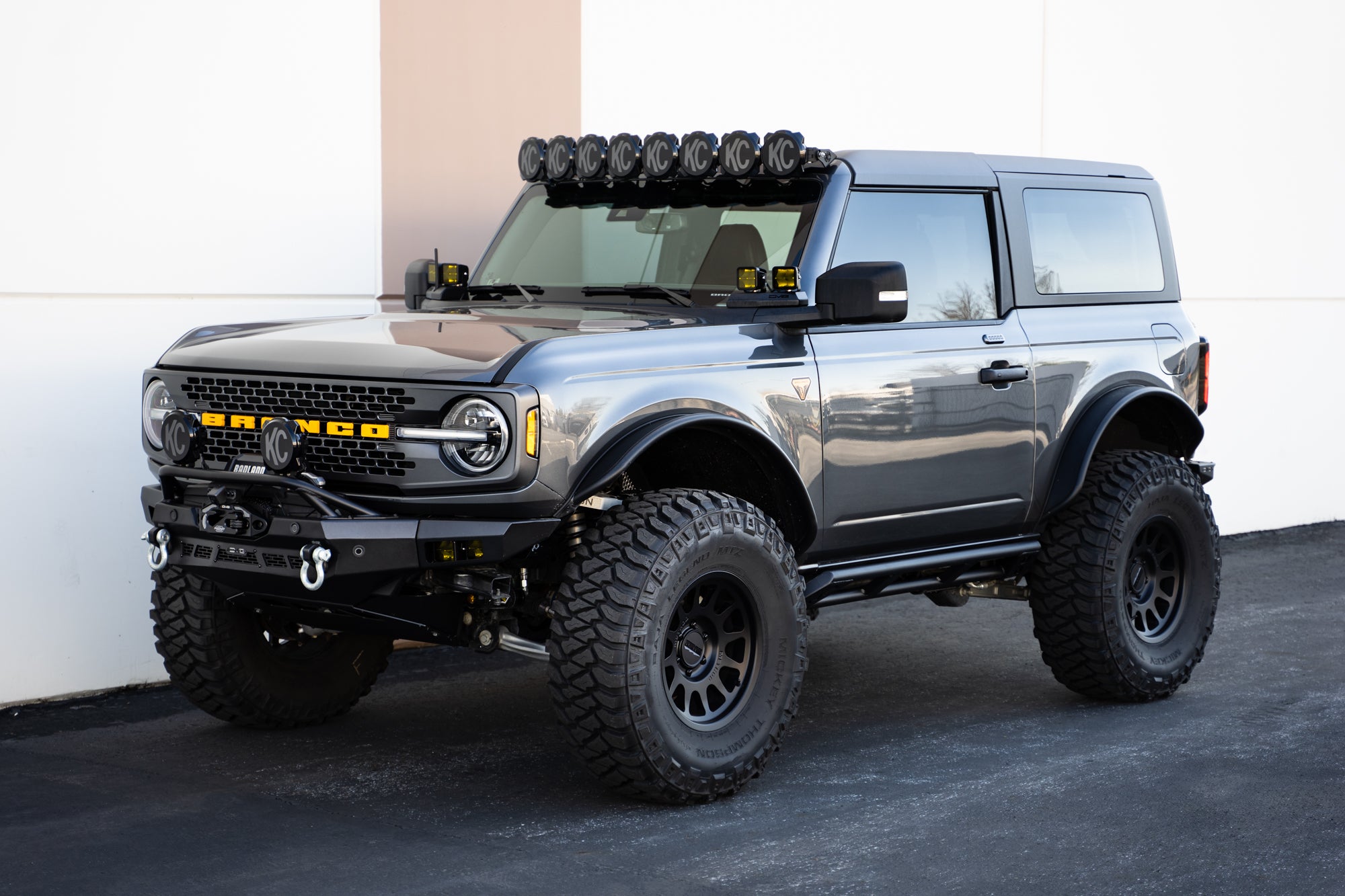 2021+ Ford Bronco 2-Door FS-15 Series Rock Sliders - Apollo Off-Road