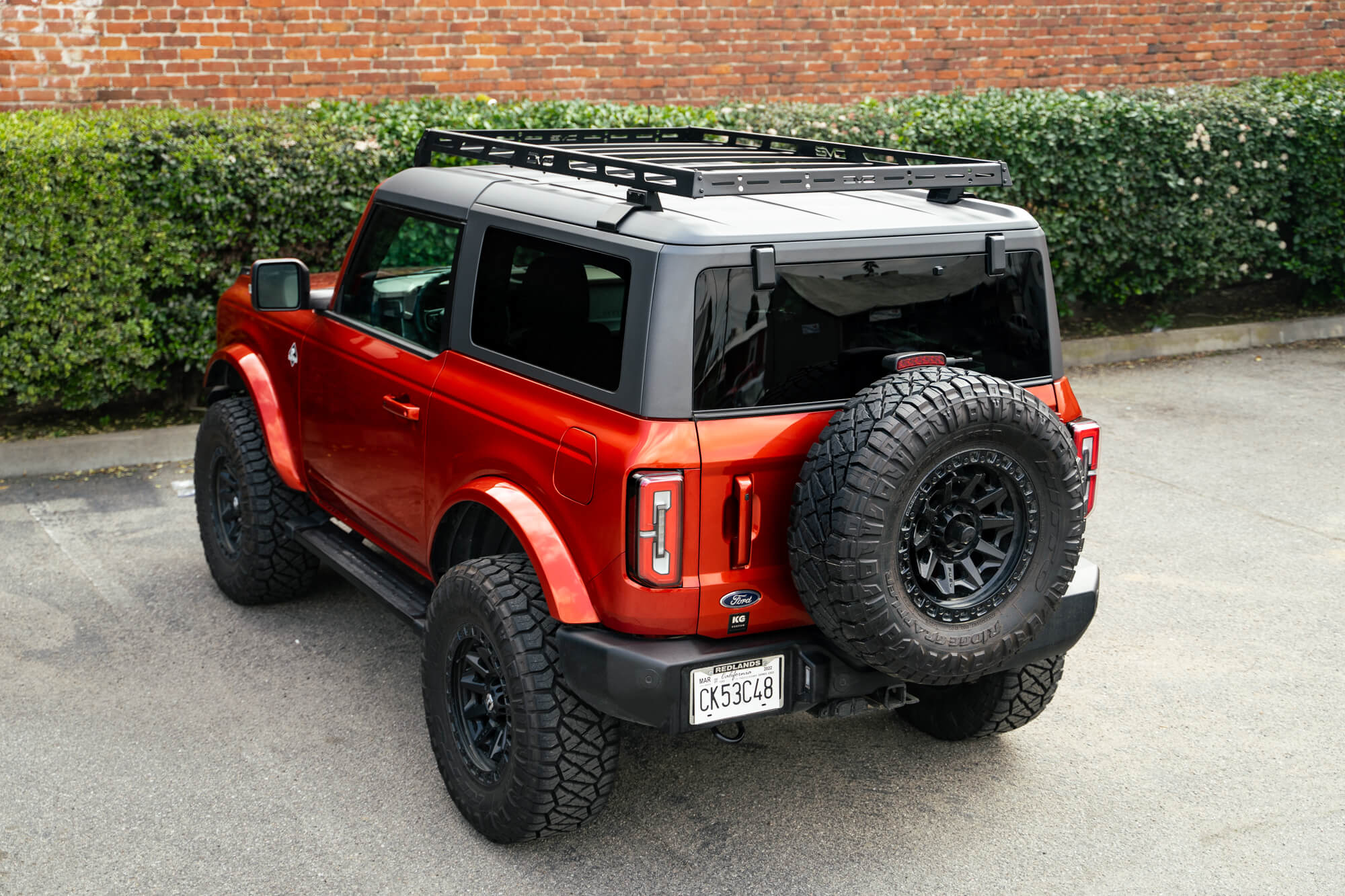 2021+ Ford Bronco 2-Door Hard Top Roof Rack - Apollo Off-Road