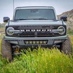 Baja Tubular Front Bumper and Skid Plate for Ford Bronco