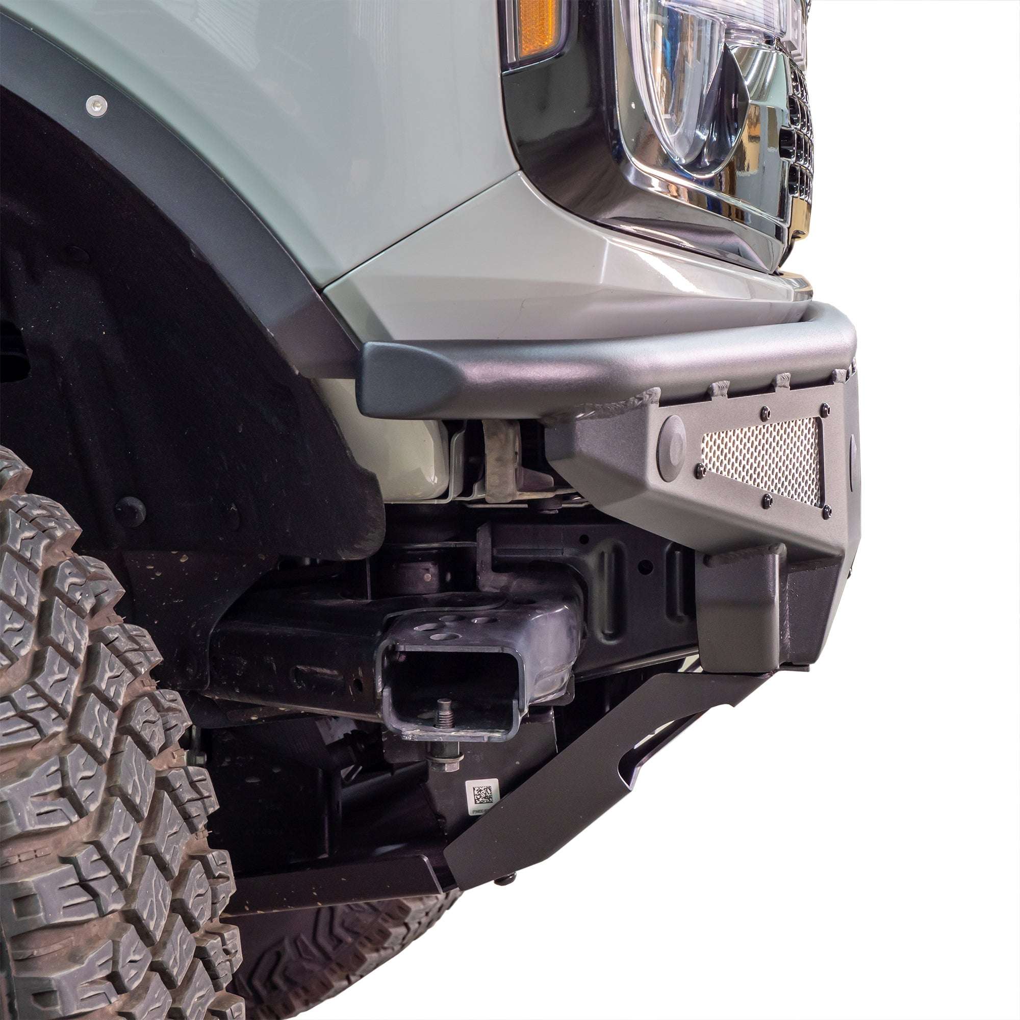 Baja Tubular Front Bumper and Skid Plate for Ford Bronco