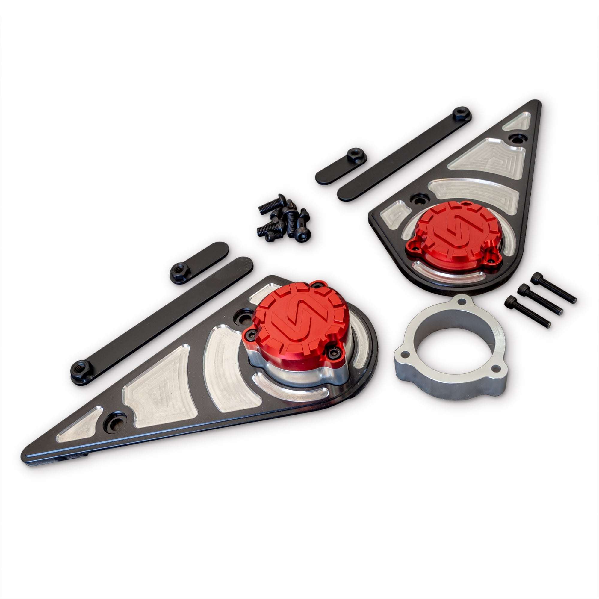 Billet Lower Control Arm Mount Covers for Ford Bronco
