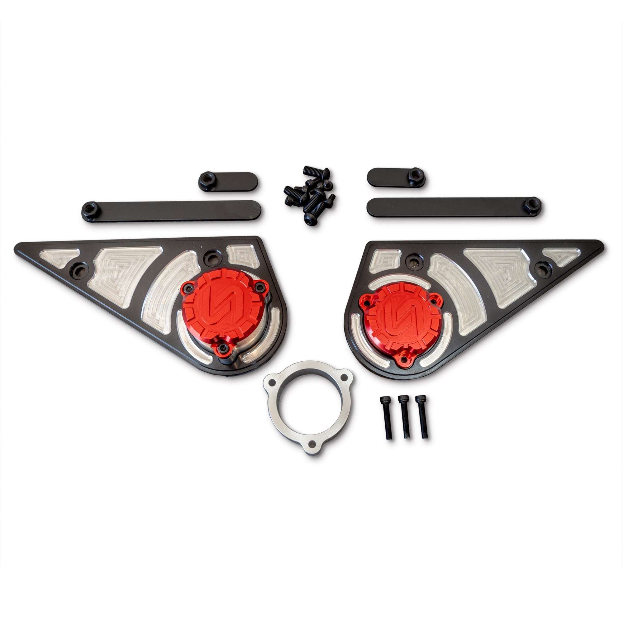 Billet Lower Control Arm Mount Covers for Ford Bronco
