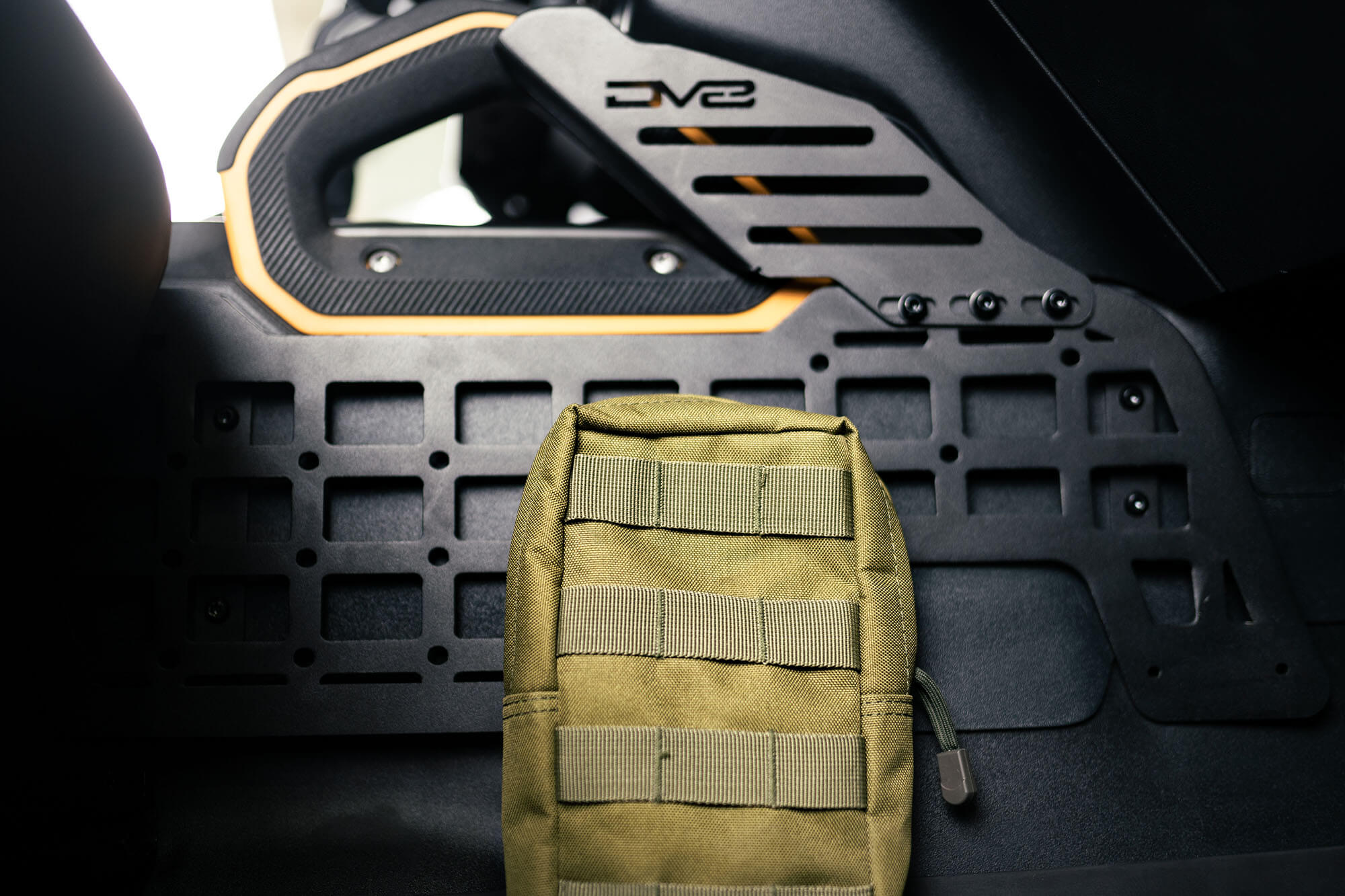 2021+ Ford Bronco Center Console Molle Panels and Bridge - Apollo Off-Road