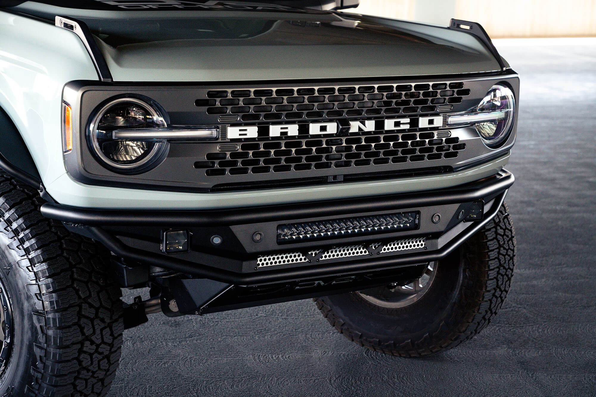 2021+ Ford Bronco Competition Series Front Bumper - Apollo Off-Road