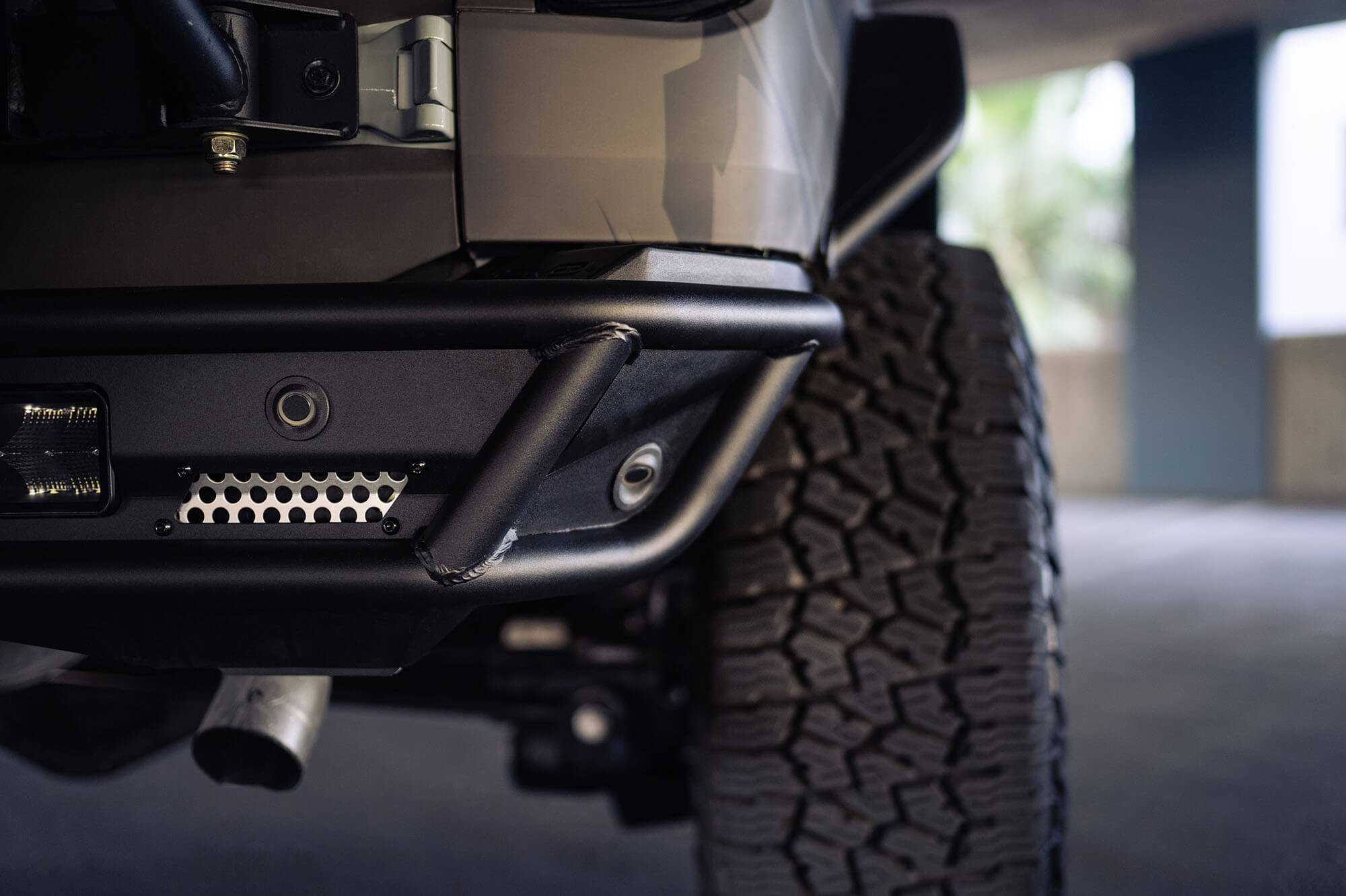 2021+ Ford Bronco Competition Series Rear Bumper - Apollo Off-Road