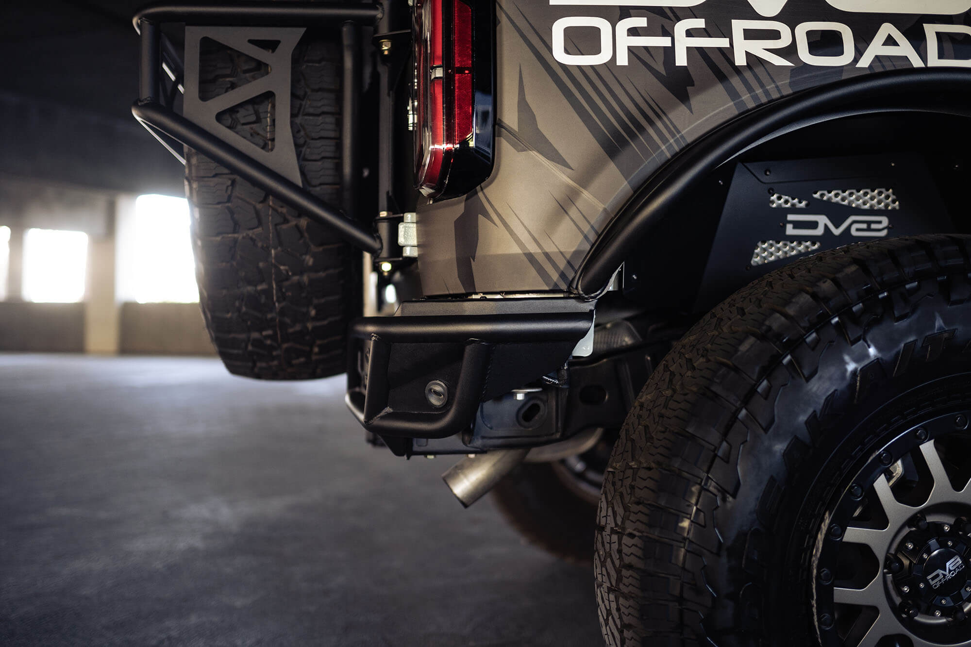 2021+ Ford Bronco Competition Series Rear Bumper - Apollo Off-Road