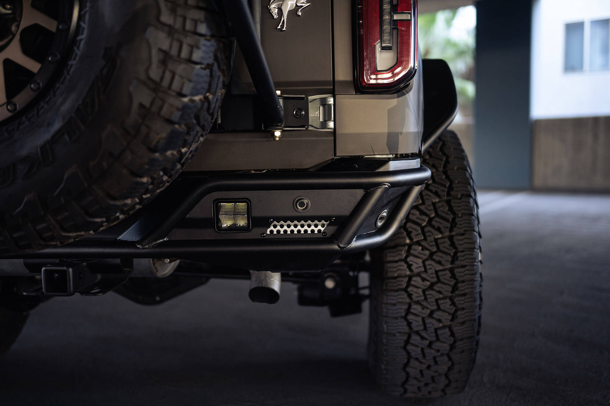 2021+ Ford Bronco Competition Series Rear Bumper - Apollo Off-Road
